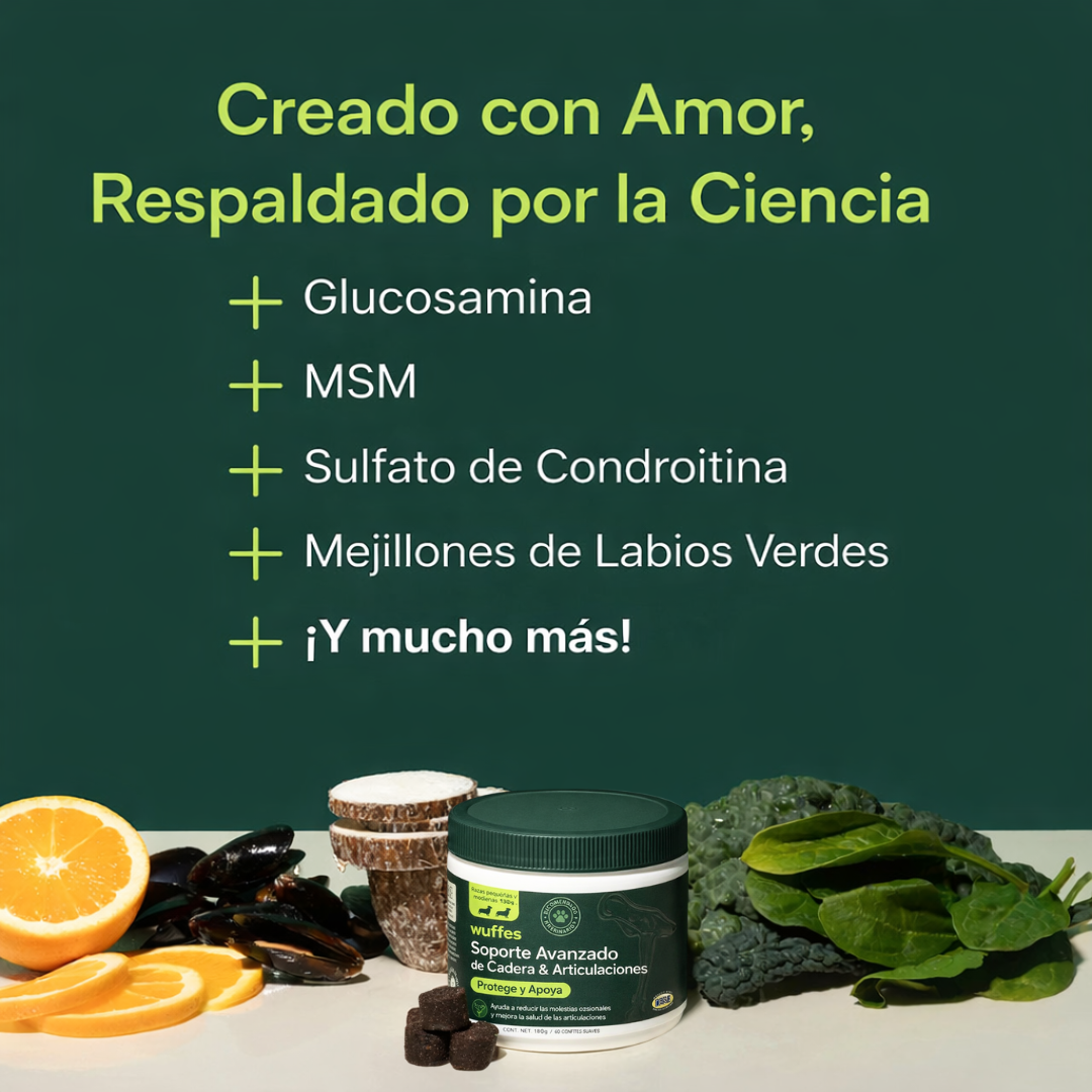 Combate el Dolor de Cadera & Articulaciones - Restaura la Movilidad y la Energía 🐾