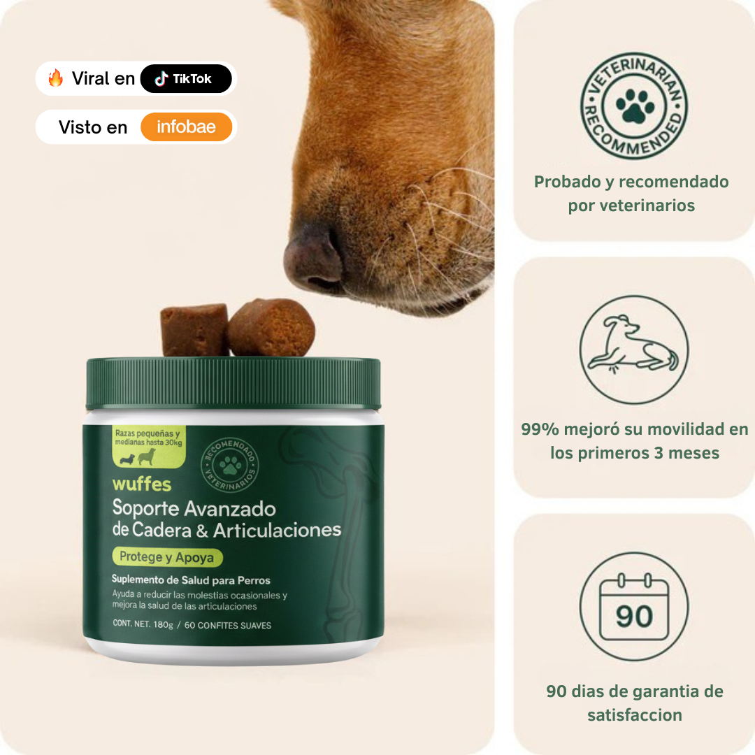 Combate el Dolor de Cadera & Articulaciones - Restaura la Movilidad y la Energía 🐾